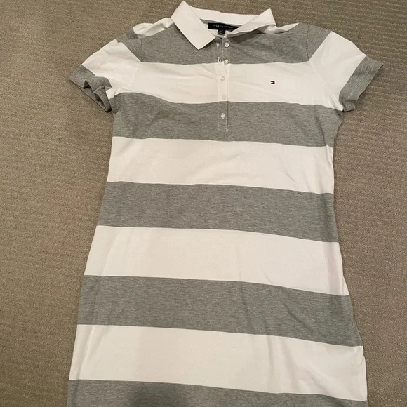 Tommy Hilfiger Dresses Tommy Hilfiger Polo Dress Grey And